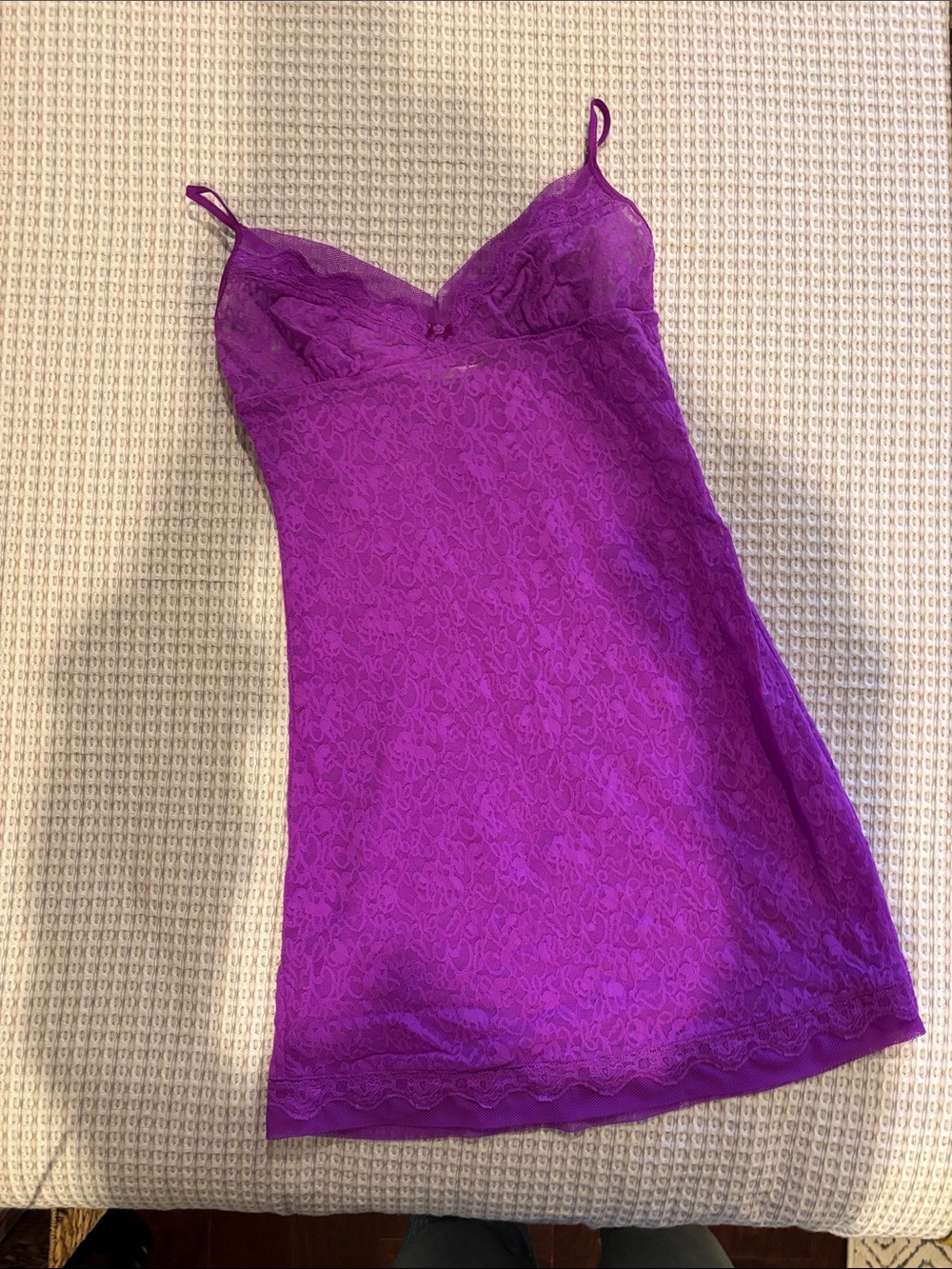 Victoria’s Secret purple lace nightie medium